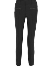 Helmut Lang Stovepipe Wool Blend Tapered Pants