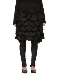 Junya Watanabe Black Scuptural Skirt