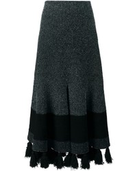 Proenza Schouler Flared Tasseled Skirt
