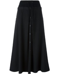 Y's Button Front Skirt