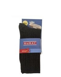 Duray Black Universal Merino Wool Socks Style 340 04