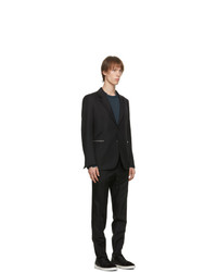 Ermenegildo Zegna Couture Black Merino Usetheexisting Achillfarm Suit