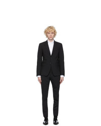 DSQUARED2 Black Tropical Wool London Fit Suit