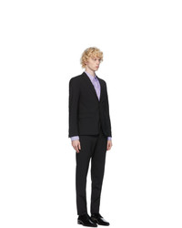 DSQUARED2 Black Tropical Wool Paris Fit Suit