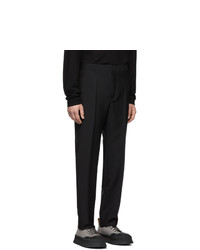 Jil Sander Black Wool And Mohair Essential Suit
