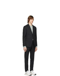 Z Zegna Black Wool Classic Suit