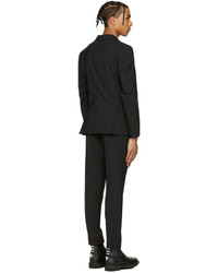 DSQUARED2 Black Wool Paris Suit