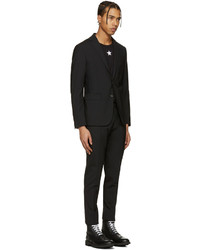 DSQUARED2 Black Wool Paris Suit