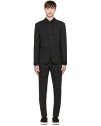 DSQUARED2 Black Wool Paris Suit