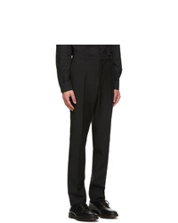 Burberry Black Wool Slim Fit Suit