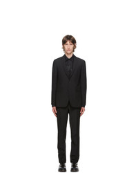 Burberry Black Wool Slim Fit Suit