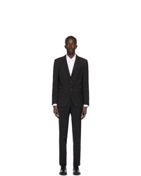 Lanvin Black Wool Suit