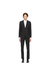 Ps By Paul Smith Black Wool Suit