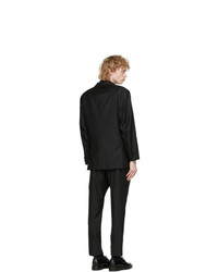 Hugo Black Wool Ulan And Farlys Oversize Suit