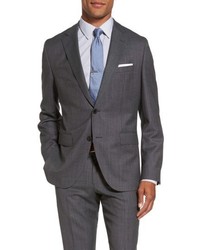 BOSS Johnstonslenon Classic Fit Solid Wool Suit