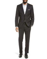 BOSS Johnstonslenon Regular Fit Solid Wool Suit