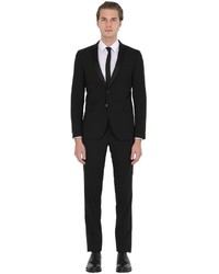 Manuel Ritz Slim Fit Stretch Wool Tuxedo Suit