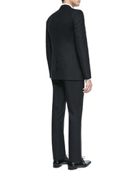 Burberry Modern Fit Wool Suit Black