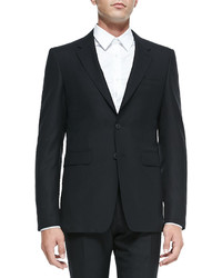 Burberry Modern Fit Wool Suit Black