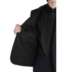 Saint Laurent Virgin Wool Gabardine Tuxedo Suit