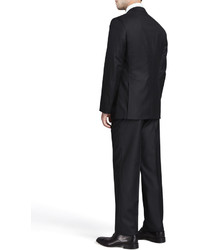 Brioni Wool Two Piece Suit Black