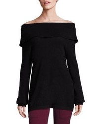 Joie Bade Off The Shoulder Wool Cashmere Sweater