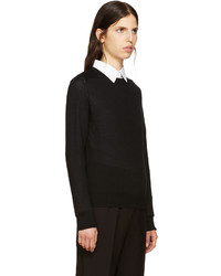 A.P.C. Black Wool Maud Pullover