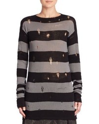 Marc Jacobs Deconstructed Wool Cashmere Sweater