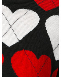 Love Moschino Heart Patterned Jumper