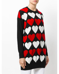 Love Moschino Heart Patterned Jumper