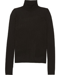 Joseph Merino Wool Turtleneck Sweater Black