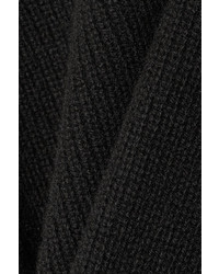 Proenza Schouler Ribbed Wool And Cashmere Blend Sweater Black
