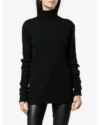 Y/Project Y Project Roll Neck Ribbed Jumper