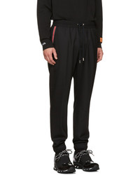 Givenchy Black Iconic Band Jogger Trousers