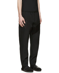 Givenchy Black Satin Panel Trousers