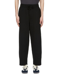 A Personal Note Black Wool Lounge Pants
