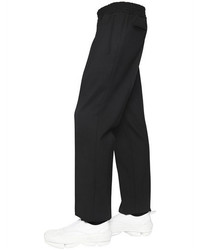 Kenzo 19cm Double Wool Blend Jogging Pants