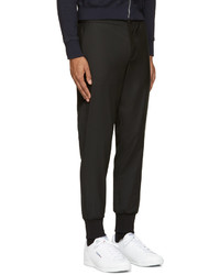 Paul Smith Ps By Black Wool Track Trousers