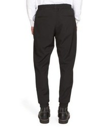 Givenchy Solid Wool Blend Jogger Pants