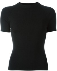 Rosetta Getty Ribbed Short Sleeve T Shirt