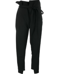 Ann Demeulemeester Drawstring Tapered Trousers