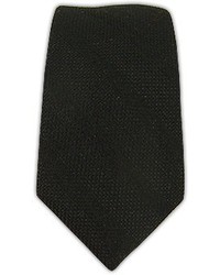 The Tie Bar Textured Wool Stripe Black
