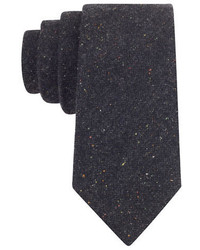 Black Brown 1826 Wool Blend Tie