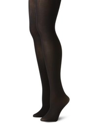Anne Klein Two Pack Ribbed Tights