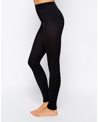 Asos Collection Ribbed Footless Tights