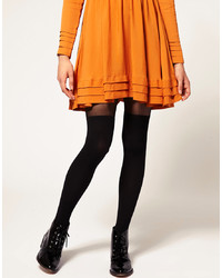 Gipsy Mock Ribbed Over The Knee Tights