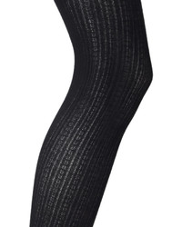 Forever 21 Thick Ribbed Knit Tights