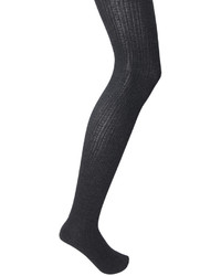 Forever 21 Thick Ribbed Knit Tights