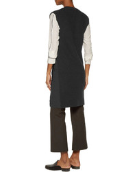 Helmut Lang Ribbed Wool And Cashmere Blend Tunic