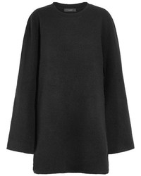 Ellery Soliloquy Oversized Merino Wool Tunic Black
